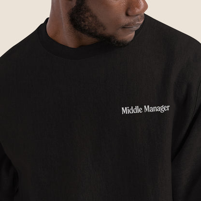 Middle Managers Worldwide Crewneck Sweatshirt